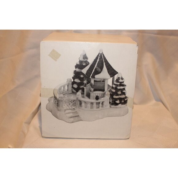 Dept 56 Snow Village - Village Gazebo Snow Village - Picture 5 of 5
